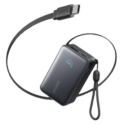 Павербанк Anker Nano 10000 мА·г / 45 Вт Black (A1638H11)